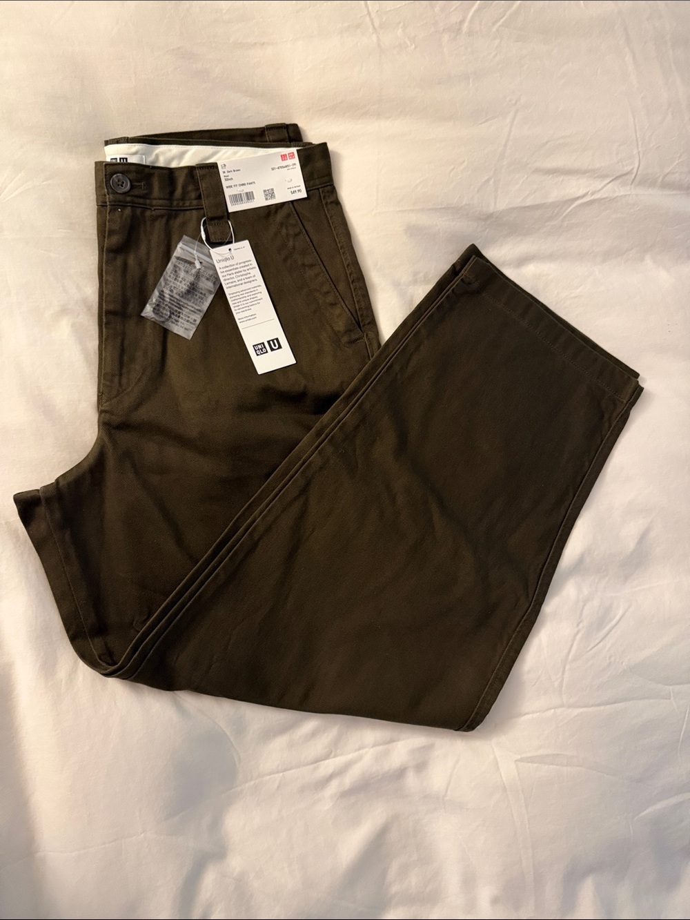 UNIQLO U Wide Fit Chino Pants